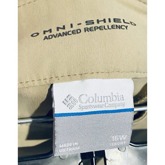 Columbia Pants Womens 16W Short Sportswear Saturday Trail II Stretch Convertible - Picture 8 of 10